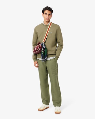 Sweatshirt de Felpa com Gola Redonda