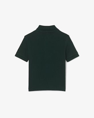 Polo Petit Piqu&eacute; com Faixa Contrastante