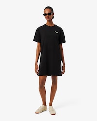 Vestido tipo T-shirt Oversize de Algod&atilde;o