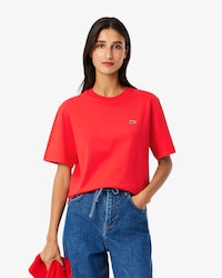 T-shirt de Algodão Suave Relaxed Fit