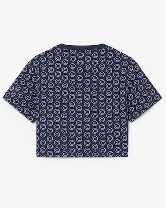T-shirt de Algod&atilde;o com Estampado
