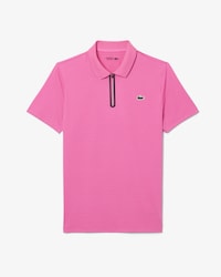 Polo de T&eacute;nis Jacquard El&aacute;stico com Tecnologia Ultra-Dry