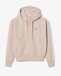 Hoodie em Jacquard com Monograma
