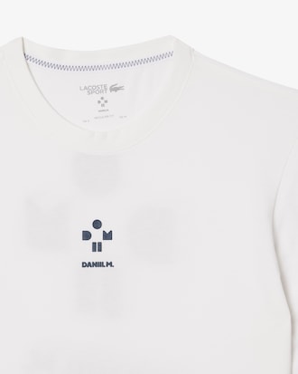 T-shirt Lacoste Tennis x Daniil Medvedev com Tecnologia Ultra-Dry