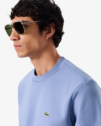 Sweatshirt de Felpa com Gola Redonda