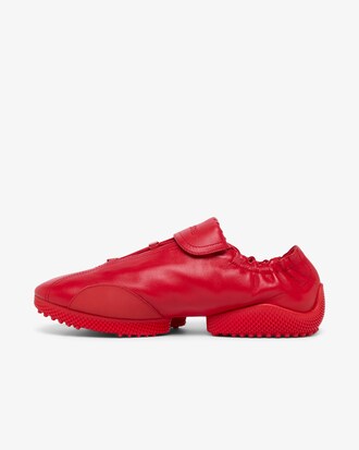 Sapatilhas de Pele Runway Low Set para Homem