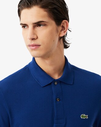 Polo L.12.12 de Manga Comprida Classic Fit