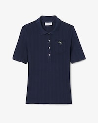 Polo L.12.D de Marca Pointelle Slim Fit