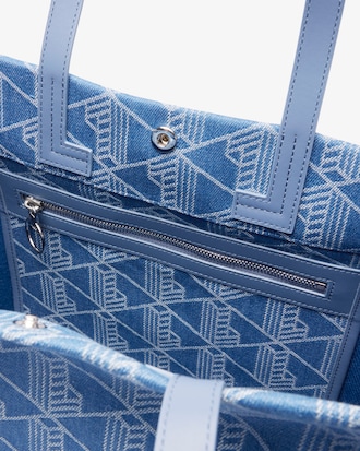 Saco Tote Grande em Jacquard de Herança