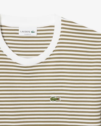 T-shirt de Algod&atilde;o Grosso &agrave;s Listras