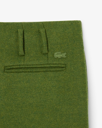 Cal&ccedil;as Runway de L&atilde; Irregular Straight Fit