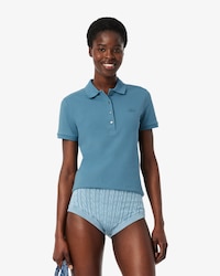 Polo piqué de algodão stretch Lacoste para Mulher