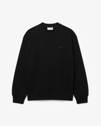 Sweatshirt de Felpa com Decote Redondo