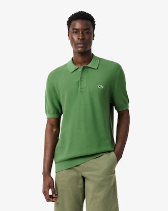 Polo Terry de Malha Classic Fit