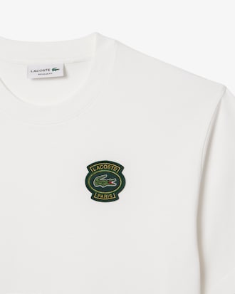 T-shirt de Algodão com Emblema