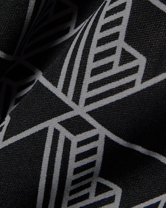 Camisa de Pijama em Popelina com Estampado de Monograma