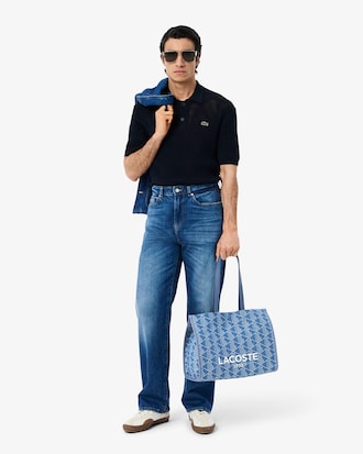 Saco Tote Grande em Jacquard de Herança