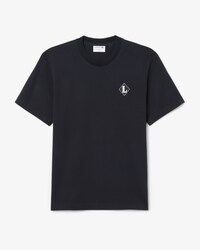 T-shirt com Emblema de Fabrico Franc&ecirc;s