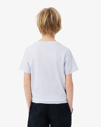 T-shirt de Algod&atilde;o com Estampado Gr&aacute;fico