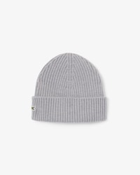 Gorro em Malha Canelada Escovada de L&atilde;