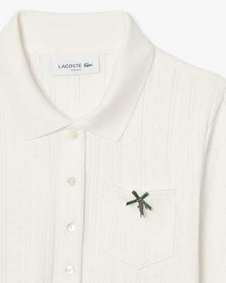 Polo L.12.D de Marca Pointelle Slim Fit