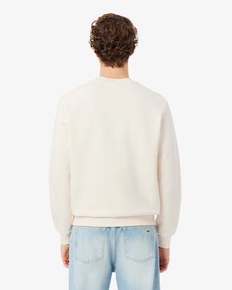 Sweatshirt de Felpa com Gola Redonda