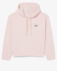 Camisola com Capuz em Felpa com Emblema