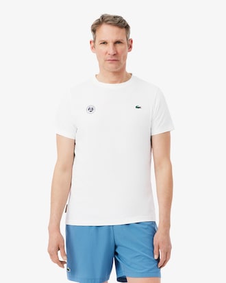 T-shirt de T&eacute;nis com Tecnologia Ultra-Dry Edi&ccedil;&atilde;o Roland-Garros