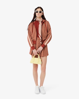 Hoodie em Jacquard com Monograma