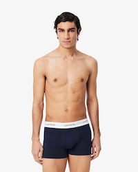 Pack de 3 Boxers de Algodão Elástico