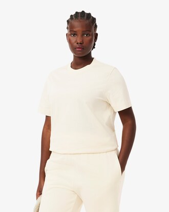 T-shirt de Algodão com Estampado