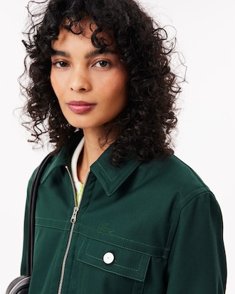 Blusão Curto Relaxed Fit