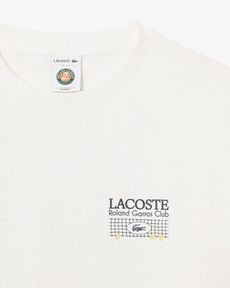 T-shirt Gr&aacute;fica Edi&ccedil;&atilde;o Roland-Garros