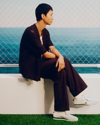 Sapatilhas Club-Low de Pele para Homem