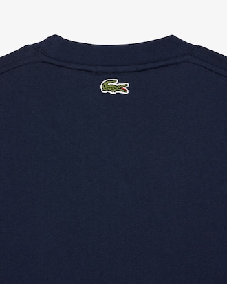 T-shirt de Algodão com Estampado de Assinatura