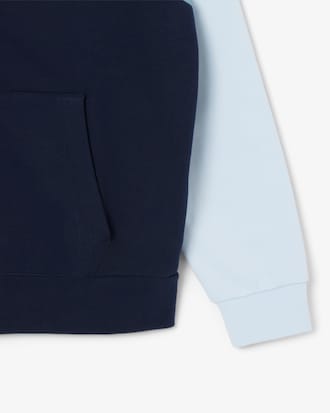 Hoodie Colorblock com Fecho