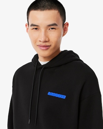 Hoodie com Estampado Loose Fit