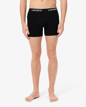 Pack de 3 Boxers de Algod&atilde;o El&aacute;stico