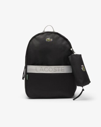 Mochila de 3 Bolsos com Estojo para L&aacute;pis unissexo