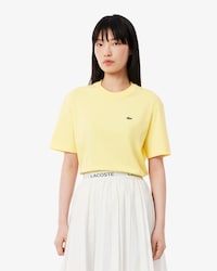 T-shirt de Algodão Suave Relaxed Fit