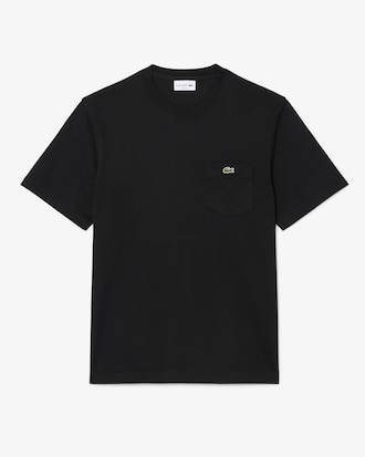 T-shirt de Algod&atilde;o com Bolso no Peito