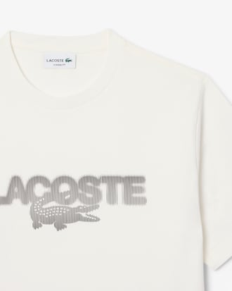 T-shirt em Jersey de Algod&atilde;o Estampada