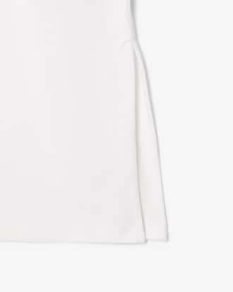 Vestido tipo T-shirt Jersey com Acabamento em Contraste