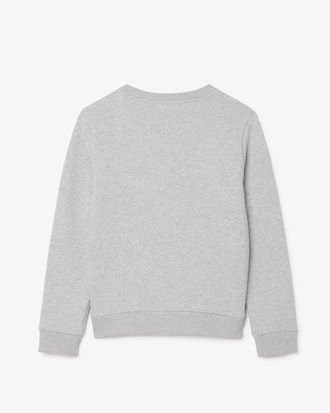 Sweatshirt de Felpa com Gola Redonda unissexo