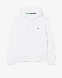 Sweatshirt de Felpa Classic Fit com Fecho