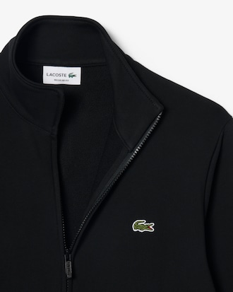 Sweatshirt de Felpa de Algod&atilde;o com Fecho