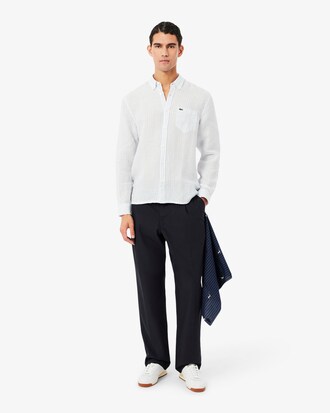 Cal&ccedil;as Chino em Algod&atilde;o Straight Fit