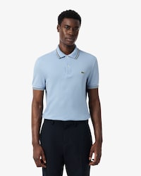 Polo L.12.12 com Acabamento em Contraste Regular Fit