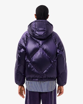 Blusão de Penas Impermeável Oversize