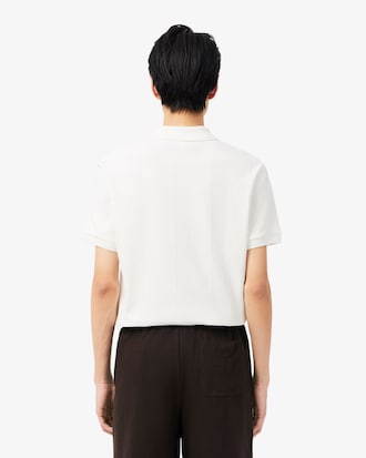 Polo de Malha Canelada Regular Fit